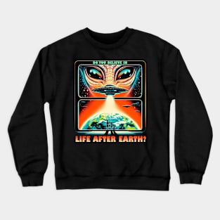 Aliens Spacecraft T-shirt Crewneck Sweatshirt